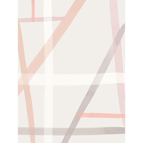 Outline Poster Gold Ornate Wood Framed Art Print with Double Matting by Urban Road