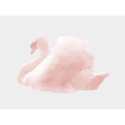 Fairy Floss Poster Black Modern Wood Framed Art Print with Double Matting by Urban Road