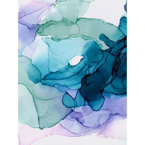 Bubblegum I Poster Gold Ornate Wood Framed Art Print with Double Matting by Urban Road