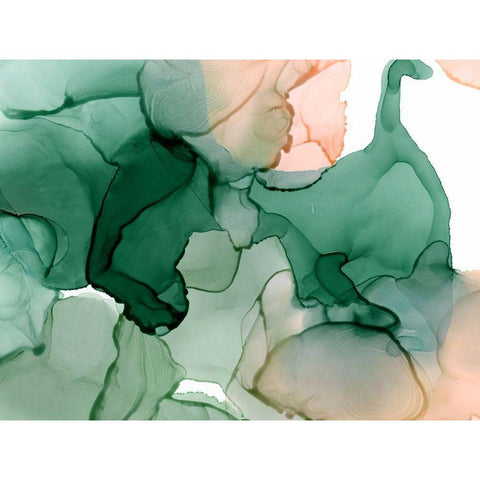 Lime Cordial Poster Black Modern Wood Framed Art Print with Double Matting by Urban Road