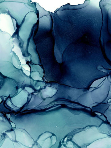 Blueberry I Poster Black Ornate Wood Framed Art Print with Double Matting by Urban Road