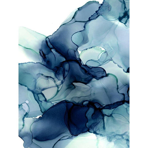 Blueberry II Poster Black Modern Wood Framed Art Print with Double Matting by Urban Road