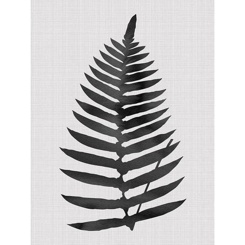 Beech Black Poster Black Modern Wood Framed Art Print with Double Matting by Urban Road