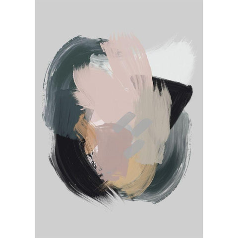 Serene Delight I  White Modern Wood Framed Art Print by Urban Road