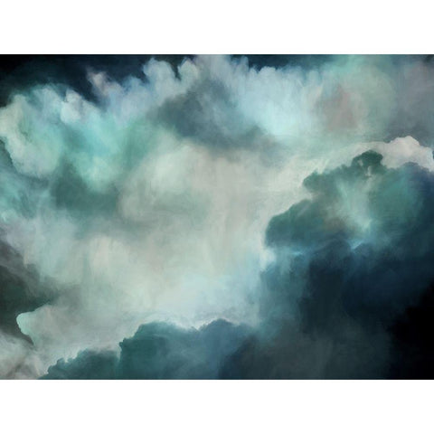 Transcend - Charged Black Modern Wood Framed Art Print by Urban Road