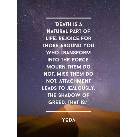 Yoda Quote: Rejoice Gold Ornate Wood Framed Art Print with Double Matting by ArtsyQuotes