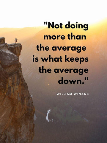 William Winans Quote: Never Say Again White Modern Wood Framed Art Print with Double Matting by ArtsyQuotes