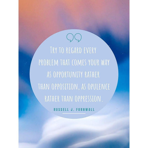 Russell J. Fornwall Quote: Your Way Gold Ornate Wood Framed Art Print with Double Matting by ArtsyQuotes