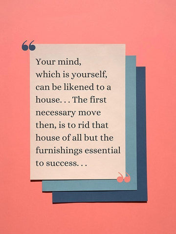 John McDonald Quote: Your Mind White Modern Wood Framed Art Print with Double Matting by ArtsyQuotes