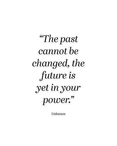 Artsy Quotes Quote: In Your Power Black Ornate Wood Framed Art Print with Double Matting by ArtsyQuotes