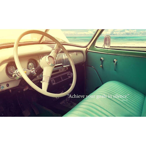 Imam Ali Quote: Achieve Your Goals Gold Ornate Wood Framed Art Print with Double Matting by ArtsyQuotes