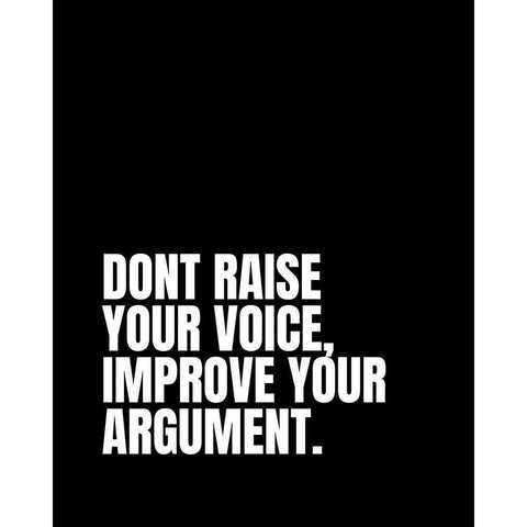 ArtsyQuotes Quote: Your Argument Gold Ornate Wood Framed Art Print with Double Matting by ArtsyQuotes