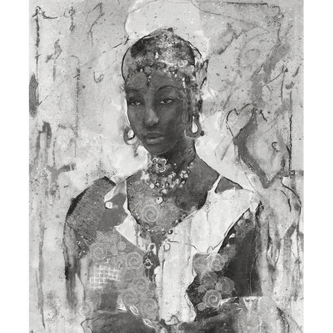 Tranquilty V White Modern Wood Framed Art Print by Wiley, Marta