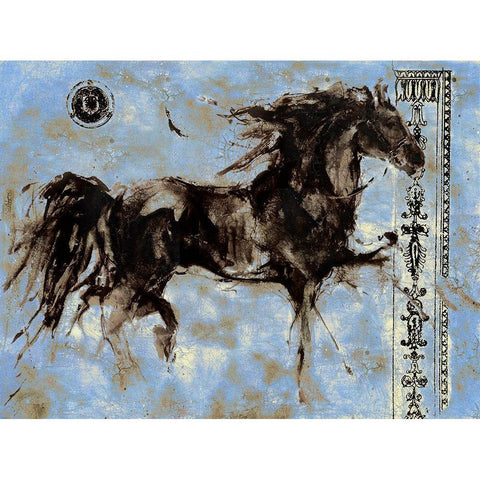 Lepa Zena 21 White Modern Wood Framed Art Print by Wiley, Marta