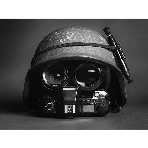 Stay Frosty White Modern Wood Framed Art Print by Work, Robert