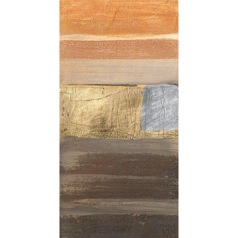 Silkie Black Modern Wood Framed Art Print with Double Matting by Richter-Armgart, Rose