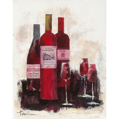 Riches aromes Black Modern Wood Framed Art Print by Persillon, Francoise