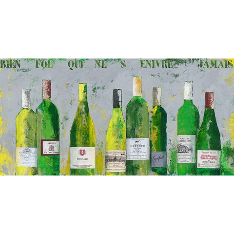 Selection de ma cave I Gold Ornate Wood Framed Art Print with Double Matting by Persillon, Francoise