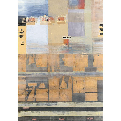 Under the Bordwalk Black Modern Wood Framed Art Print by Richter-Armgart, Rose
