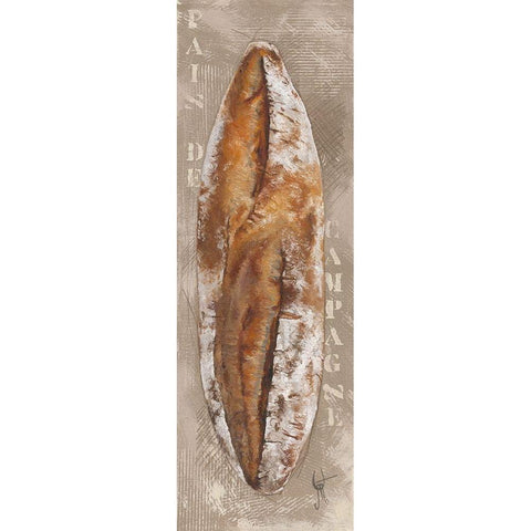 Pain de campagne Black Modern Wood Framed Art Print with Double Matting by Defontenay, Elodie