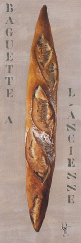 Baguette a l ancienne White Modern Wood Framed Art Print with Double Matting by Defontenay, Elodie