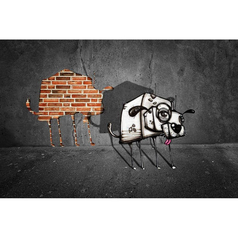 Unchained Black Modern Wood Framed Art Print by John Wilhelm is a Photoholic