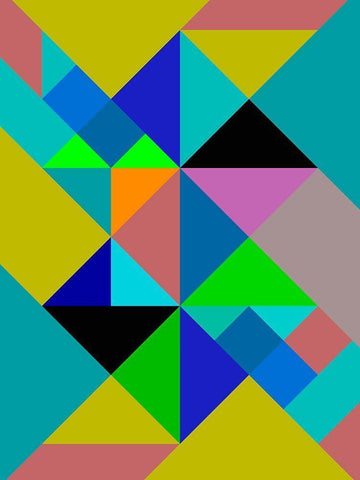 Chinasommer White Modern Wood Framed Art Print with Double Matting by SARA Design