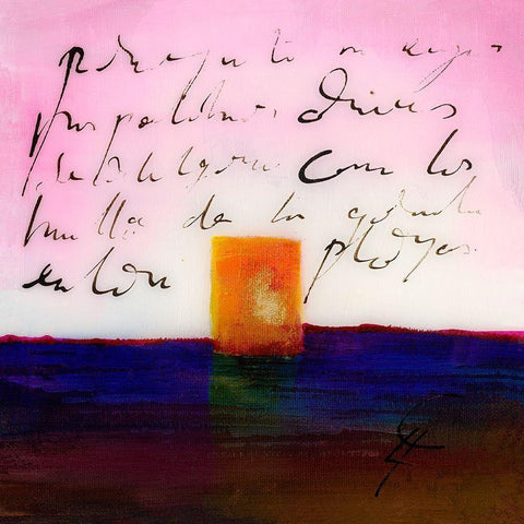 Oigas Black Modern Wood Framed Art Print by Leys, Gemma