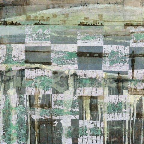 Forbidden City Gold Ornate Wood Framed Art Print with Double Matting by Richter-Armgart, Rose