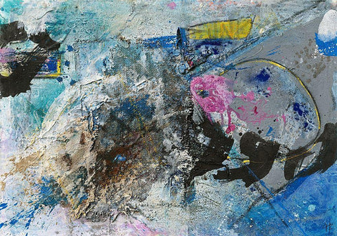 Frosch Black Ornate Wood Framed Art Print with Double Matting by Reinhold, Thomas F.