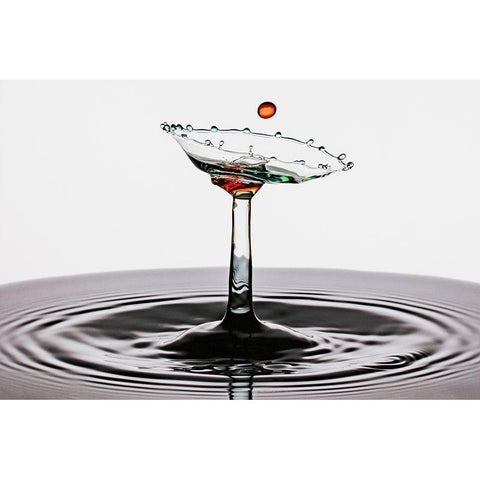 Coktail Gold Ornate Wood Framed Art Print with Double Matting by Sanchez, Manuel