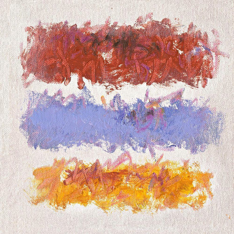 Ohne Titel VIII White Modern Wood Framed Art Print by Groenhart, Jan