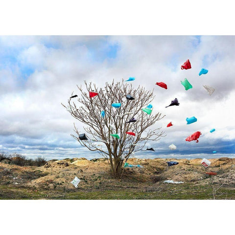 Pause Número V Black Modern Wood Framed Art Print with Double Matting by Vallinas Prieto, Miguel