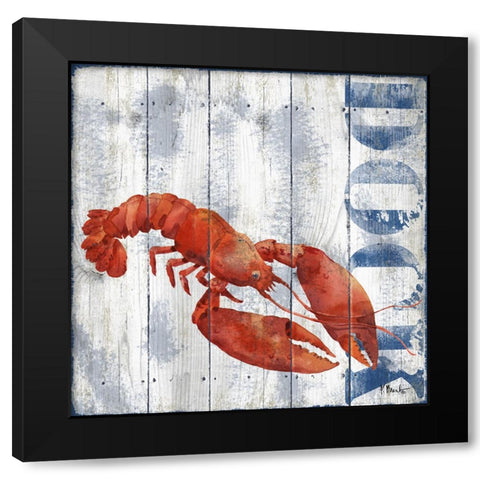 Tisbury Crustaceans II Black Modern Wood Framed Art Print by Brent, Paul