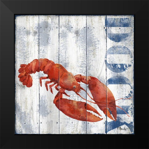 Tisbury Crustaceans II Black Modern Wood Framed Art Print by Brent, Paul