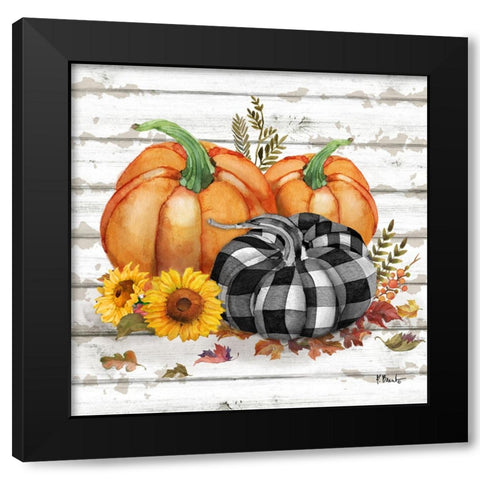 Rustic Fall II Black Modern Wood Framed Art Print by Brent, Paul