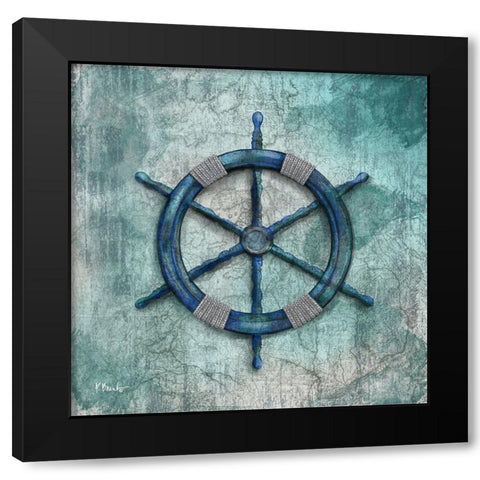 Diving Expedition VII Black Modern Wood Framed Art Print by Brent, Paul