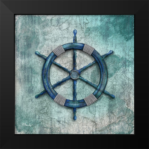 Diving Expedition VII Black Modern Wood Framed Art Print by Brent, Paul
