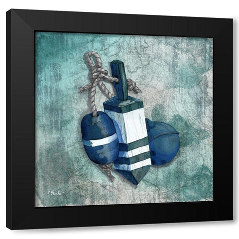 Diving Expedition IX Black Modern Wood Framed Art Print by Brent, Paul