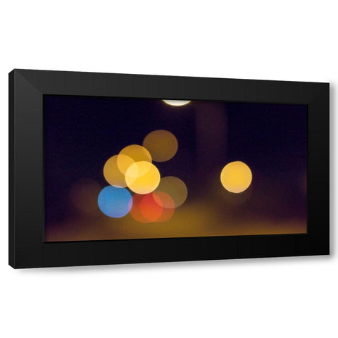 Abstract 1 Black Modern Wood Framed Art Print by Lee, Rachel