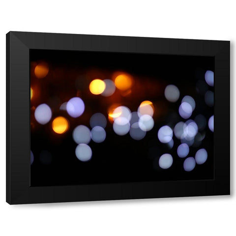 Abstract 8 Black Modern Wood Framed Art Print by Lee, Rachel