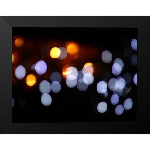 Abstract 8 Black Modern Wood Framed Art Print by Lee, Rachel
