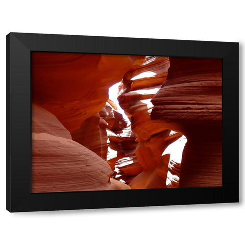 Antelope Canyon 1 Black Modern Wood Framed Art Print with Double Matting by Lee, Rachel