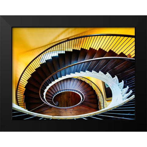 Architectural 7 Black Modern Wood Framed Art Print by Lee, Rachel