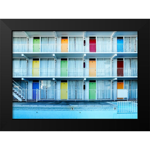 Architectural 8 Black Modern Wood Framed Art Print by Lee, Rachel