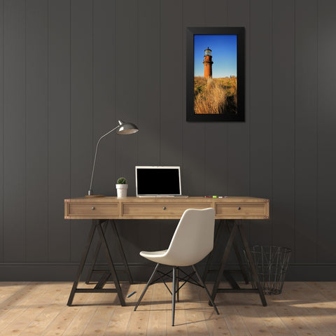 Beach 14 Black Modern Wood Framed Art Print by Lee, Rachel