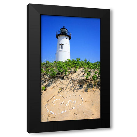 Beach 18 Black Modern Wood Framed Art Print with Double Matting by Lee, Rachel