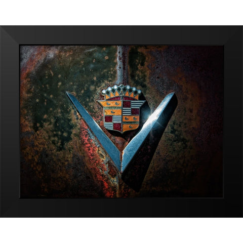 Caddy V Black Modern Wood Framed Art Print by Lee, Rachel