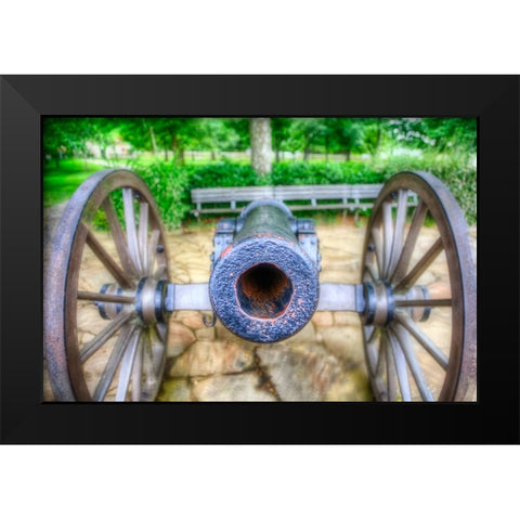 Cannon View 1 Black Modern Wood Framed Art Print by Lee, Rachel