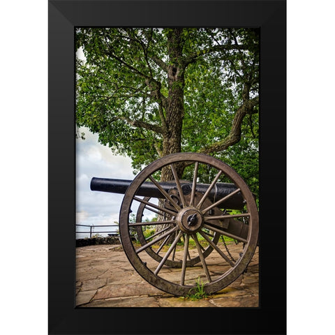 Cannon View 5 Black Modern Wood Framed Art Print by Lee, Rachel